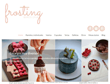 Tablet Screenshot of frostingbarcelona.com